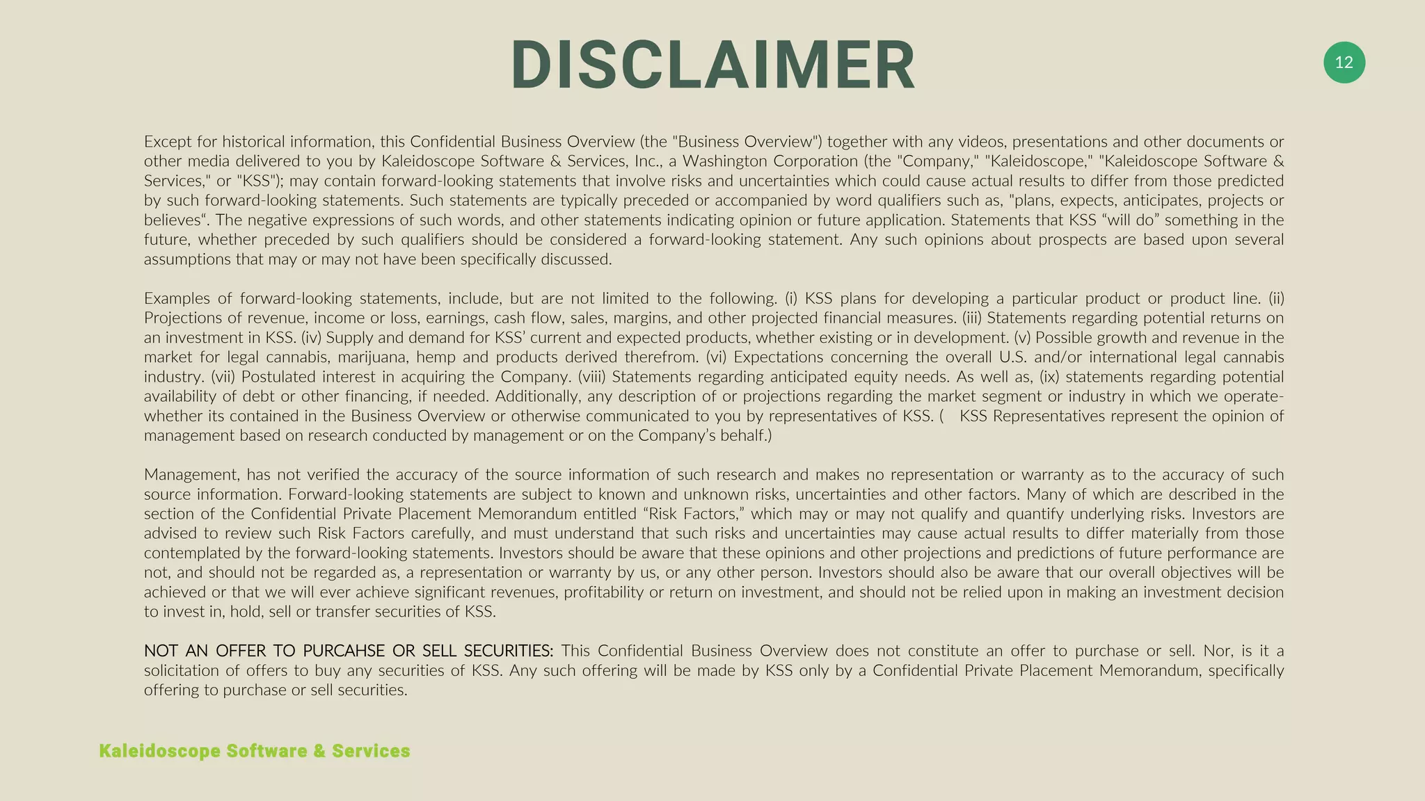 Kss company slideshare | PDF