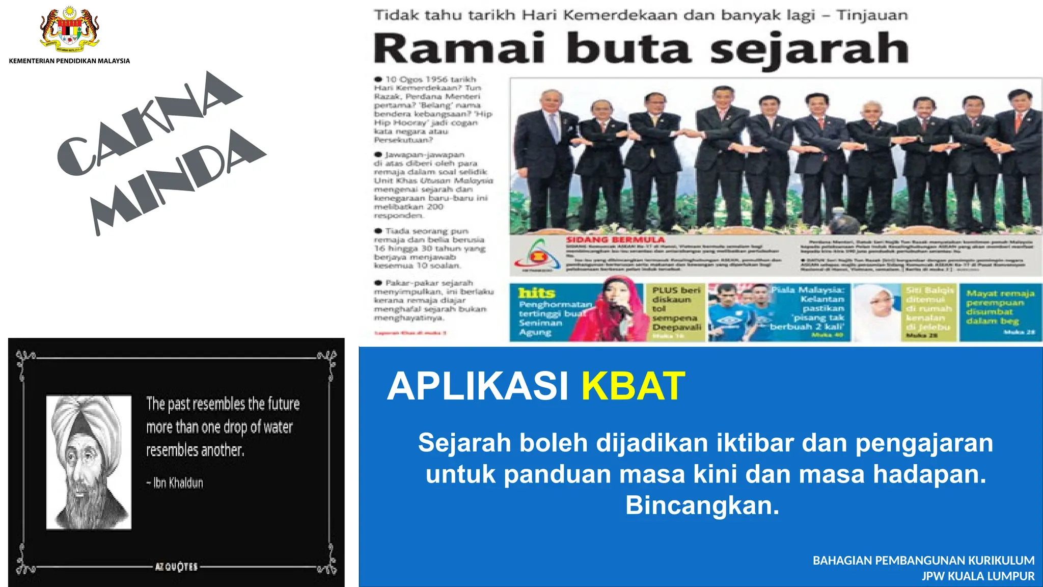 KSSM Sejarah Tingkatan 1 Bab 1 Sejarah Form 1 | PPTX