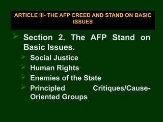 I am sharing 'AFP-CORE-VALUES' with you.ppt