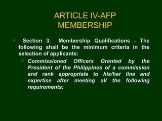 Qualification Afp I am sharing 'AFP-CORE-VALUES' with you.ppt