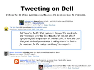 Revenue (@DellOutlet leads to new system sales)