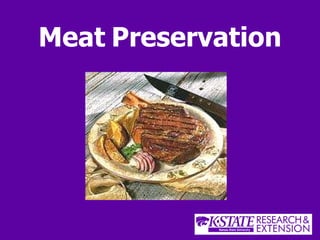 Meat   Preservation                               