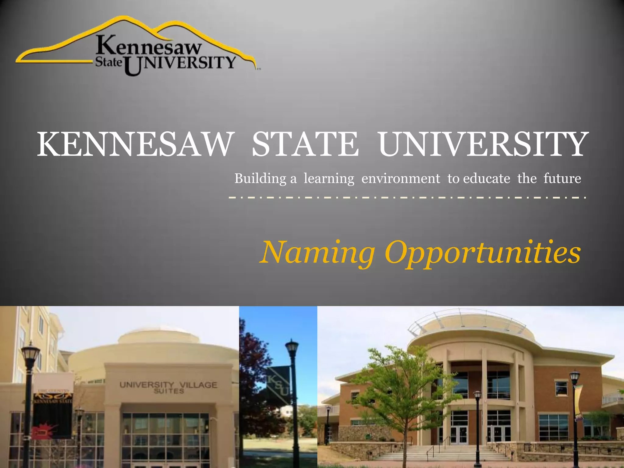 Ksu naming opportunities revised PPT