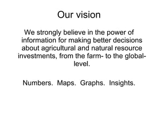 Decision and Policy Analysis Program