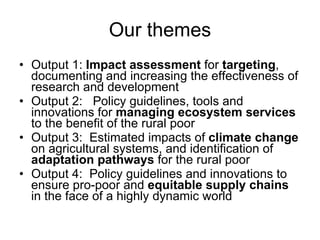 Decision and Policy Analysis Program