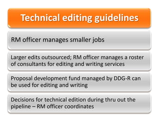 Proposal Development Process