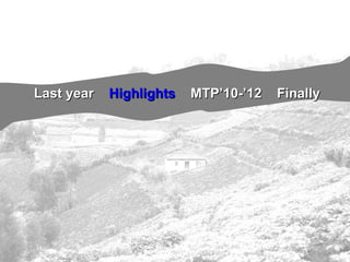 TSBF Institute of CIAT: ISFM-based crop production