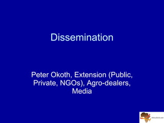 A Digitally Integrated Africa Soil Information Service (AfSIS)