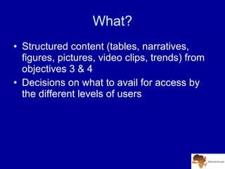 A Digitally Integrated Africa Soil Information Service (AfSIS)