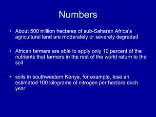 A Digitally Integrated Africa Soil Information Service (AfSIS)