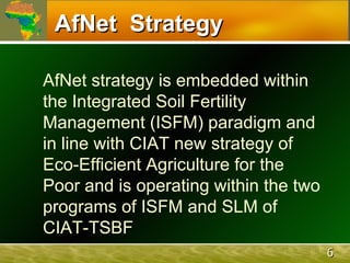 The African Network for Soil Biology and Fertility (AfNet)