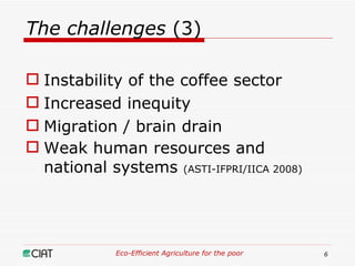 Eco-Efficient Agriculture & Central America