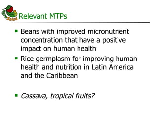 AgroSalud Nutrition Research in Latin America and the Caribbean