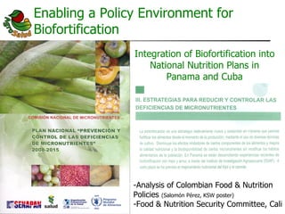AgroSalud Nutrition Research in Latin America and the Caribbean