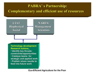Integrating CIAT Research in Africa