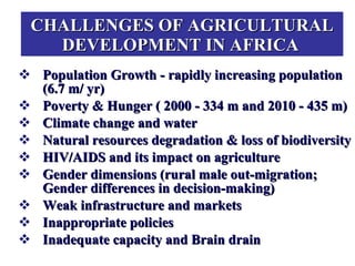 Integrating CIAT Research in Africa