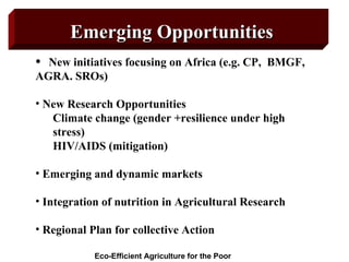 Integrating CIAT Research in Africa
