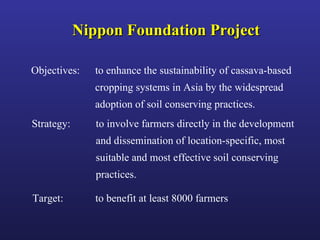 Helping Farmers Help Themselves: CIAT’s contribution to cassava production in Asia