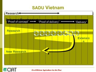 Integrating CIAT Research in Asia