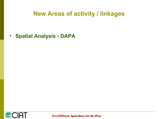 Integrating CIAT Research in Asia