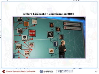 At third Facebook F8 conference on 2010




                                          42
 