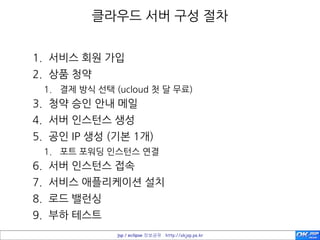 Agenda



                        클라우드	
 