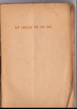 Kỹ thuật võ tự do