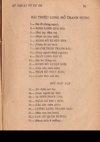 Kỹ thuật võ tự do
