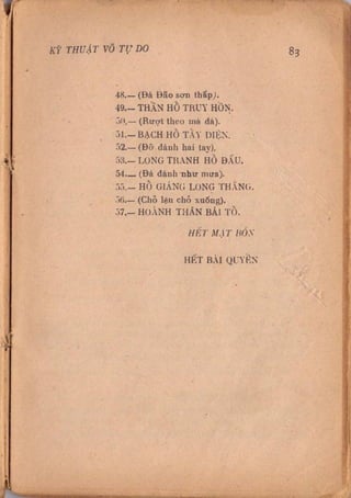 Kỹ thuật võ tự do