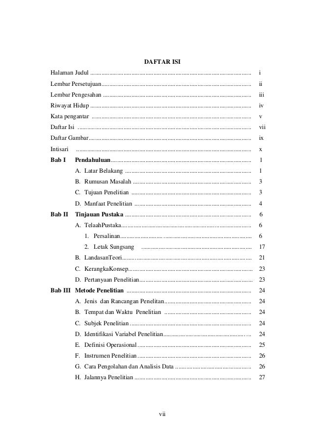 IDENTIFIKASI FAKTOR RISIKO PENYEBAB LETAK SUNGSANG PADA 