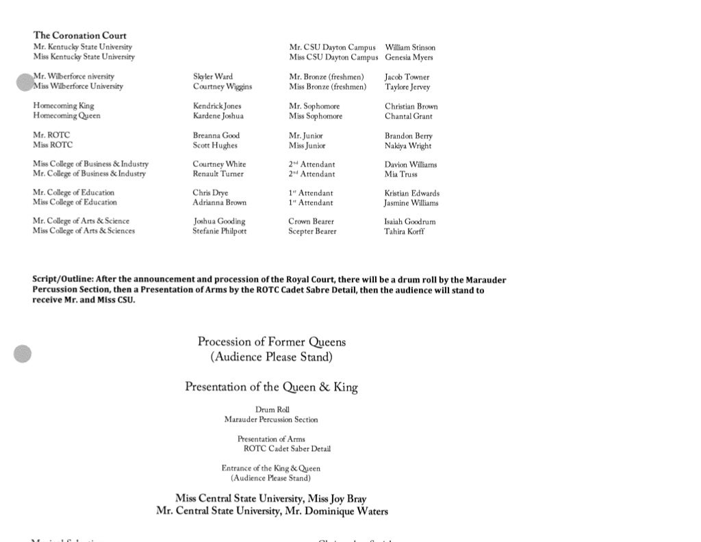 GWU Event Management Portfolio Appendix A