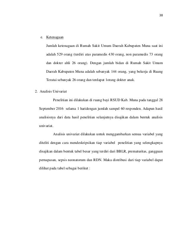 IDENTIFIKASI PENYEBAB KEMATIAN BAYI DI RUANG TERATAI RUMAH SAKIT UMUM…