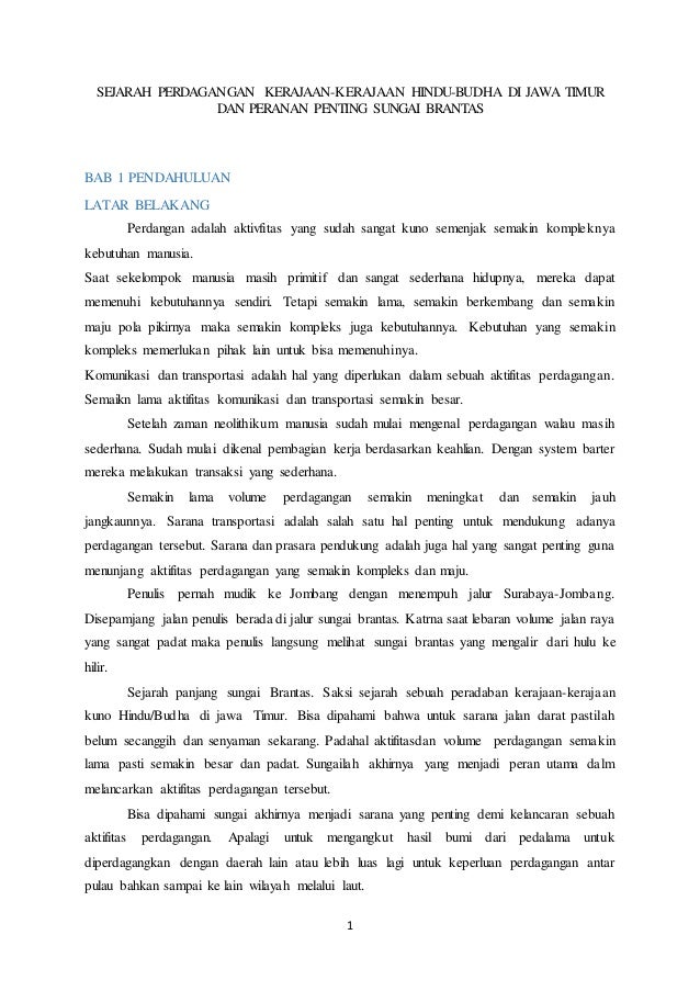 Karya Tulis Ilmiah Sejarah Indonesia