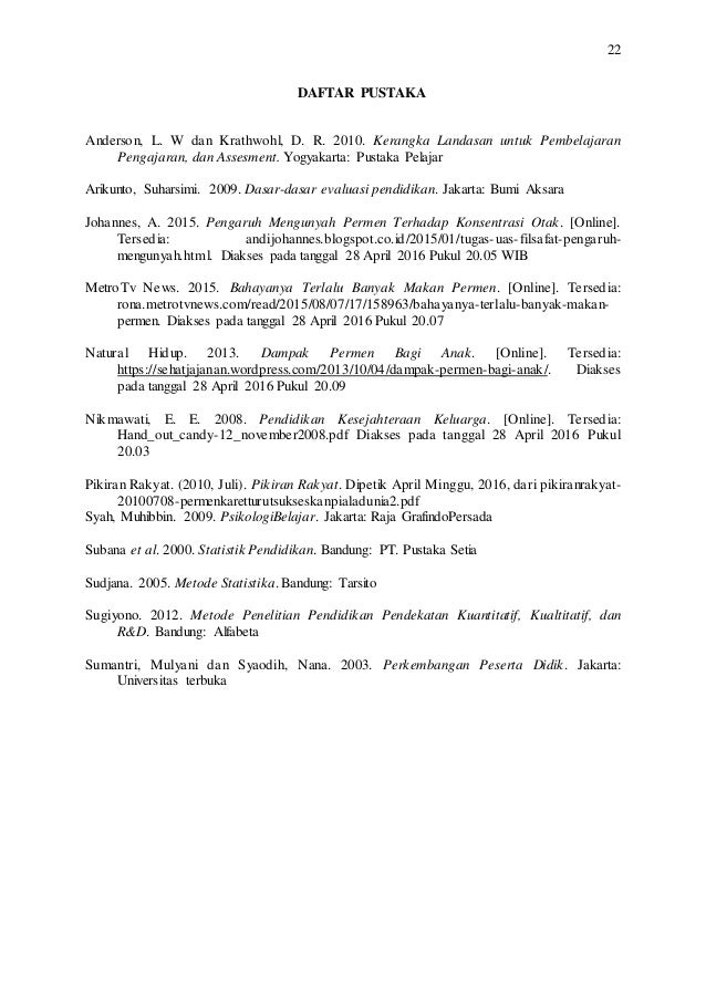 Daftar Pustaka Buku Sugiyono 2017  Dunia Sosial