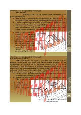 Kütle hareketleri heyelanlar