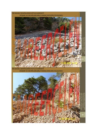 Kütle hareketleri heyelanlar