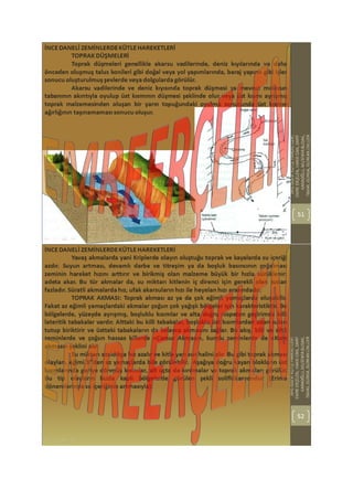 Kütle hareketleri heyelanlar