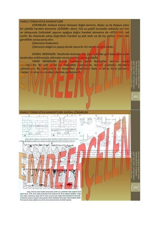 Kütle hareketleri heyelanlar