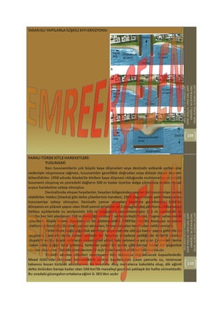 Kütle hareketleri heyelanlar