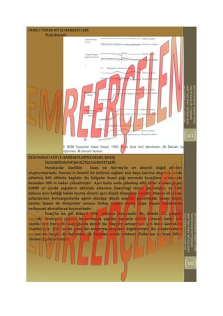 Kütle hareketleri heyelanlar