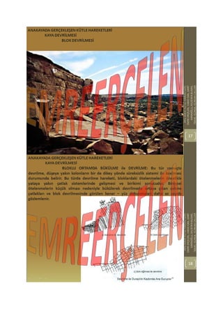 Kütle hareketleri heyelanlar