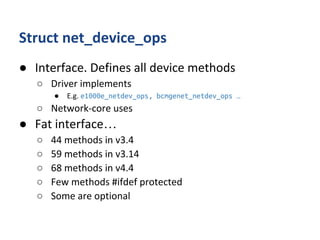 Netdev Driver Fun with Network Interfaces | PDF