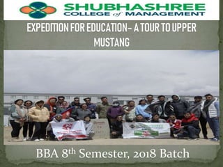 BBA 8th Semester 2018 Batch
BBA 8th Semester, 2018 Batch
 