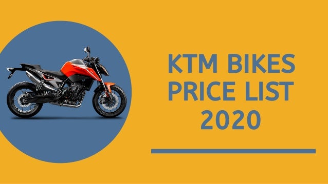 2020 ktm bike