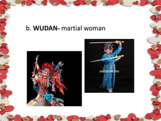 b. WUDAN- martial woman
 