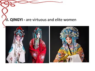 d. QINGYI - are virtuous and elite women
 