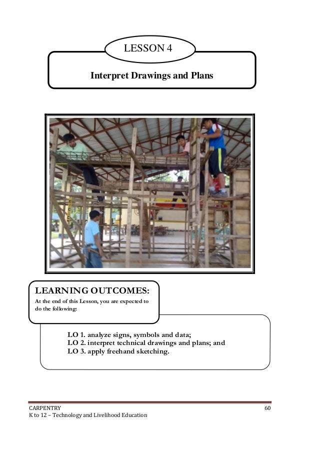 K to 12 Carpentry Learning Modules
