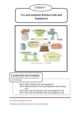 K to 12_commercial_cooking_learning_module - copy | PDF
