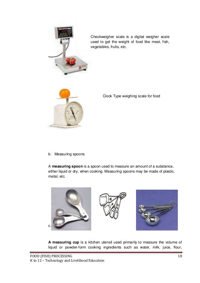 K to 12 fish processing learning module