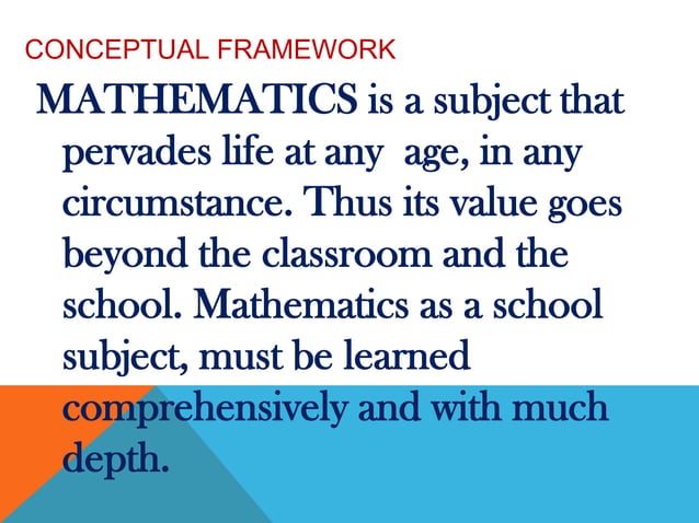 K to 12 math curriculum | PPTX
